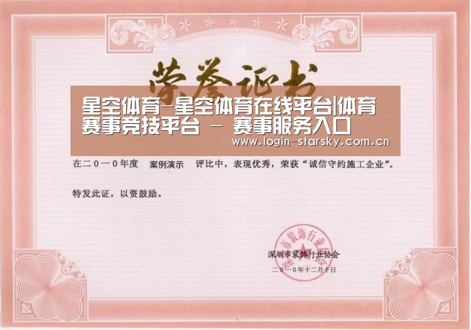 荣誉证书二